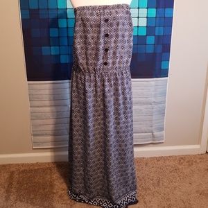 Strapless Maxi dress NWOT